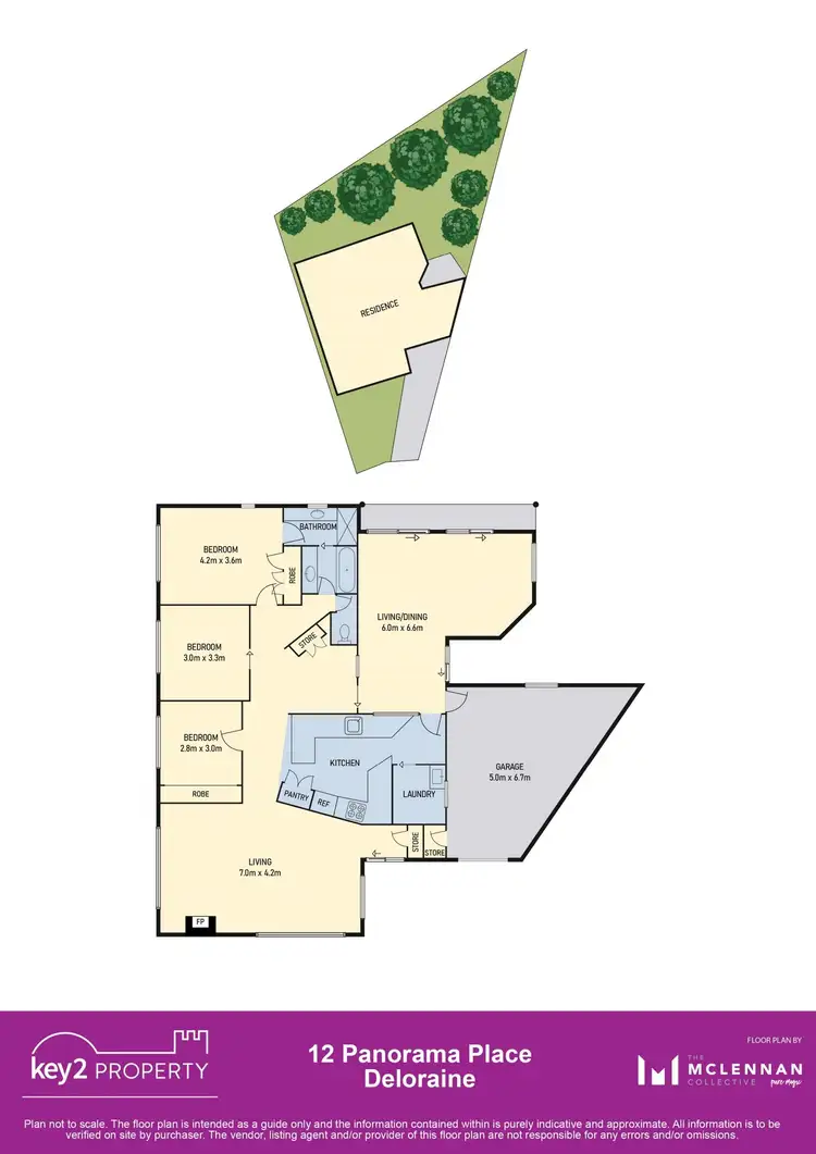 Floorplan of Homely house listing, 12 Panorama Place, Deloraine TAS 7304