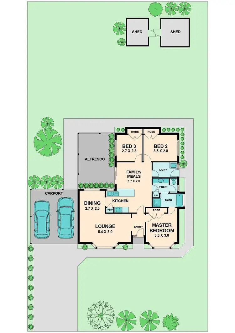 Floorplan of Homely house listing, 38 HAMILTON STREET, Kilmore VIC 3764