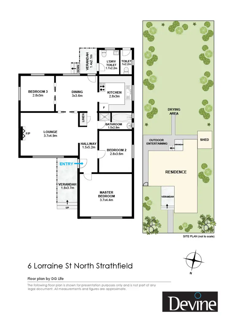 Floorplan of Homely house listing, 6 Lorraine Street, North Strathfield NSW 2137