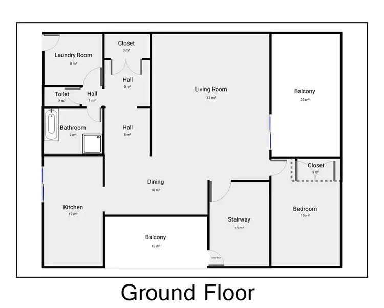 Floorplan of Homely rural property listing, 519 Munbilla Road, Munbilla QLD 4309