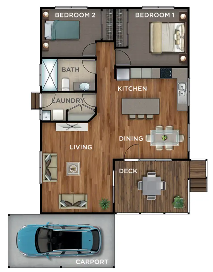 Floorplan of Homely retirement listing, 116/1A Stockton Street, Morisset NSW 2264