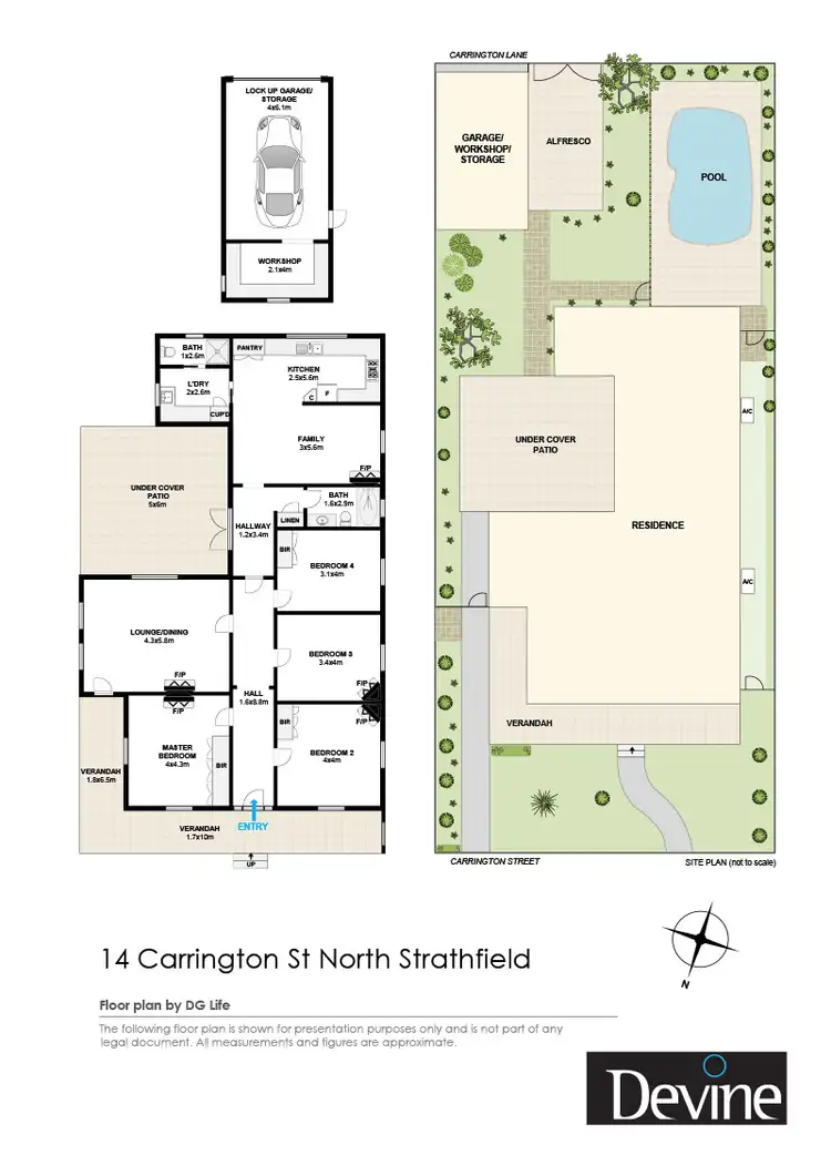 Floorplan of Homely house listing, 14 Carrington Street, North Strathfield NSW 2137