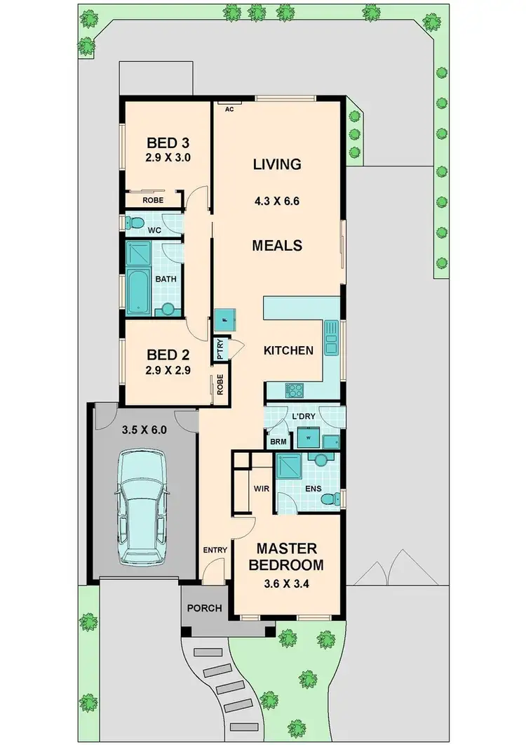 Floorplan of Homely house listing, 5 NUNDROO CRESCENT, Wollert VIC 3750