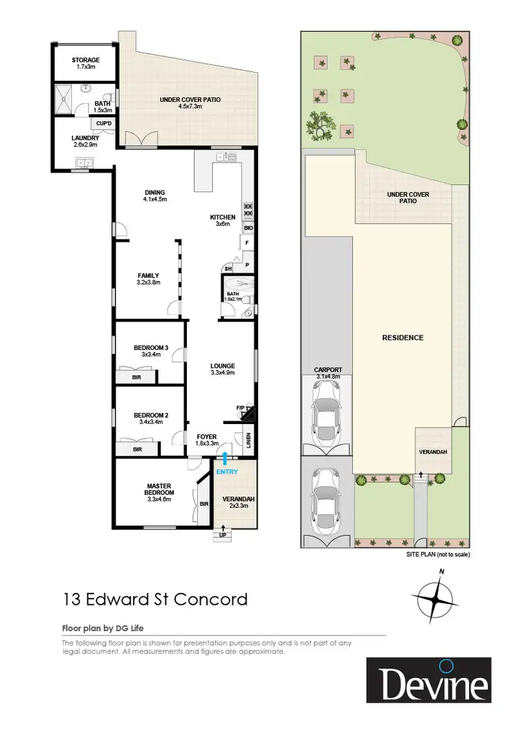 Floorplan of Homely house listing, 13 Edward Street, Concord NSW 2137