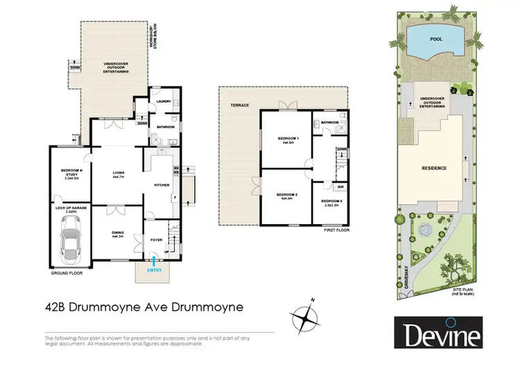 Floorplan of Homely house listing, 42B Drummoyne Avenue, Drummoyne NSW 2047