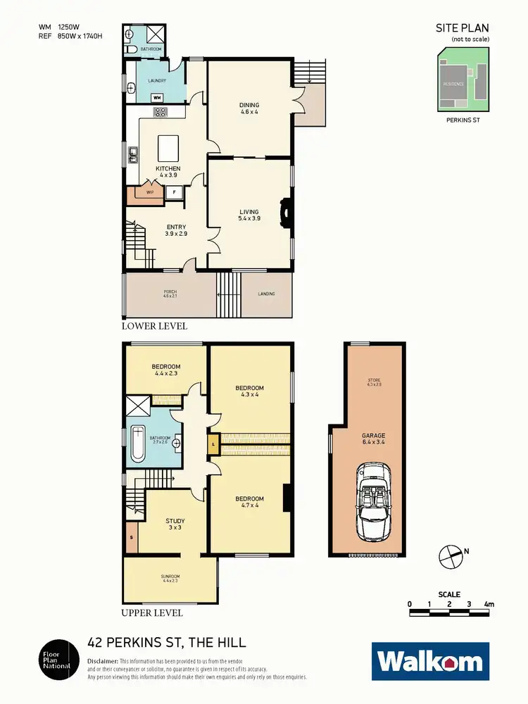 Floorplan of Homely house listing, 42 Perkins Street, Newcastle NSW 2300