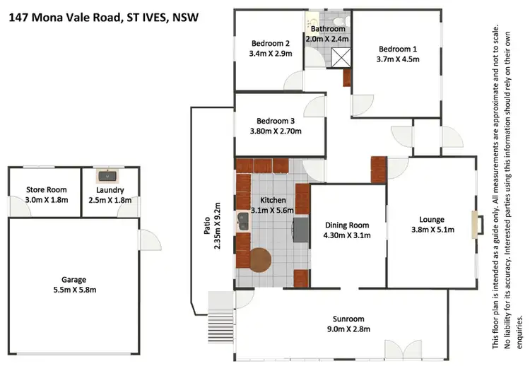 Floorplan of Homely house listing, 147 Mona Vale Road, St Ives NSW 2075