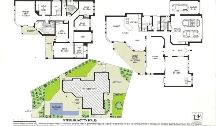 Floorplan of Homely house listing, 1 Sabrina Avenue, Helensvale QLD 4212