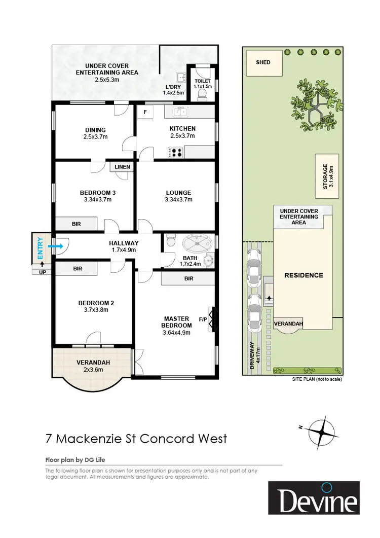 Floorplan of Homely house listing, 7 Mackenzie Street, Concord West NSW 2138