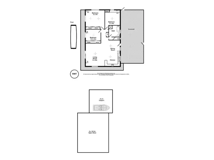 Floorplan of Homely rural property listing, 20 Setosa Rd, Humpty Doo NT 836