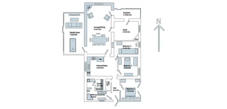 Floorplan of Homely house listing, 738 Torrens Valley Road, Gumeracha SA 5233