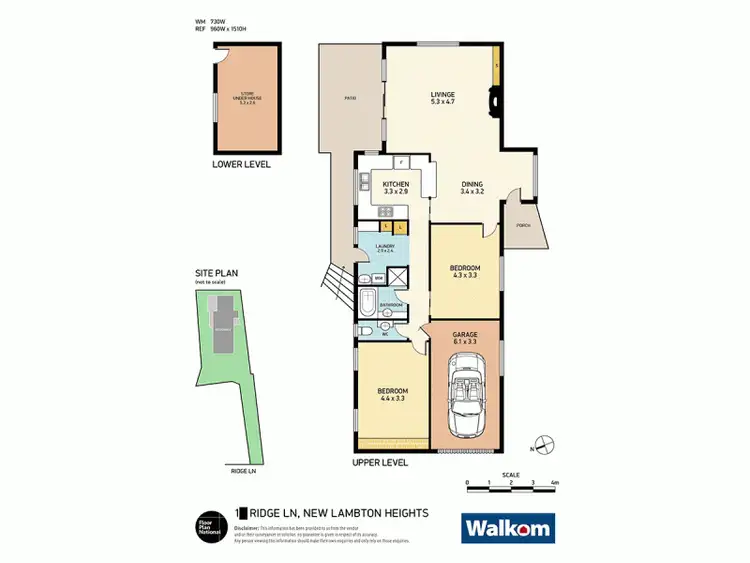 Floorplan of Homely house listing, 1 Ridge Lane, New Lambton NSW 2305