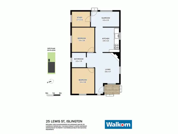 Floorplan of Homely house listing, 25 Lewis Street, Islington NSW 2296