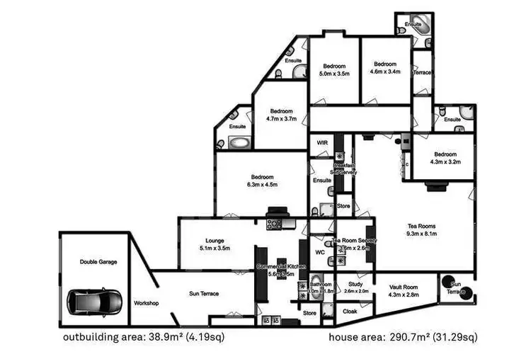 Floorplan of Homely house listing, 2 Church Street, Geeveston TAS 7116