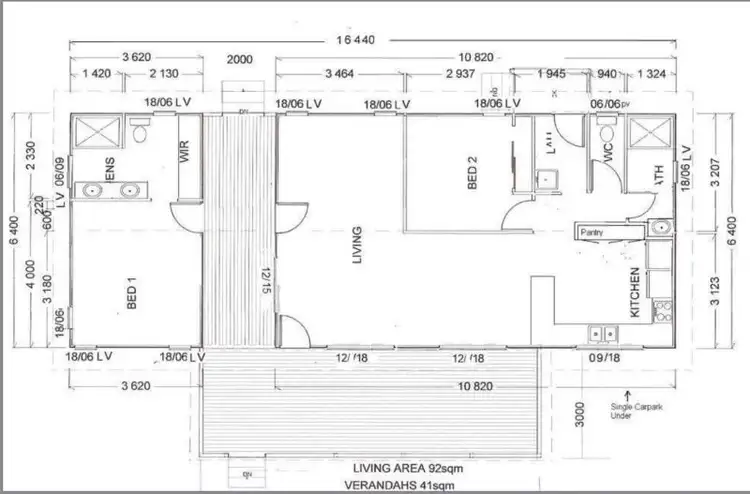 Floorplan of Homely rural property listing, 999 Bruce Highway, Kybong QLD 4570