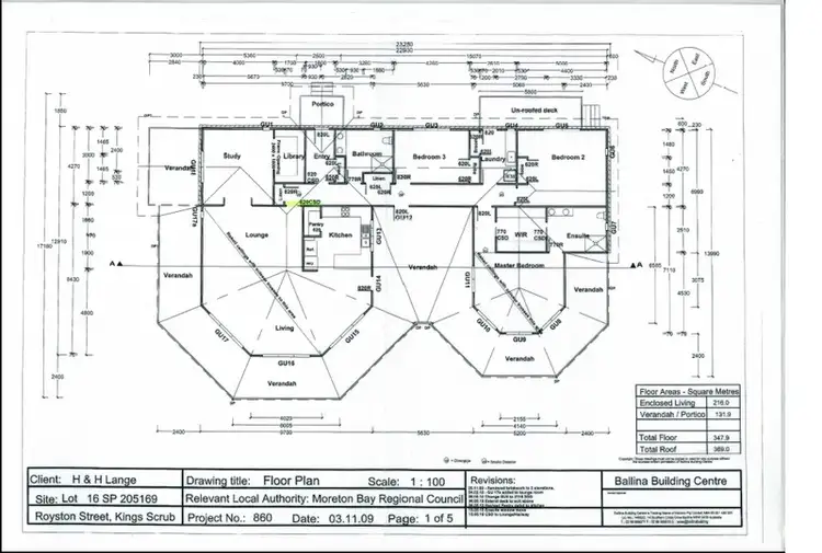 Floorplan of Homely house listing, 16 Royston Street, King Scrub QLD 4521