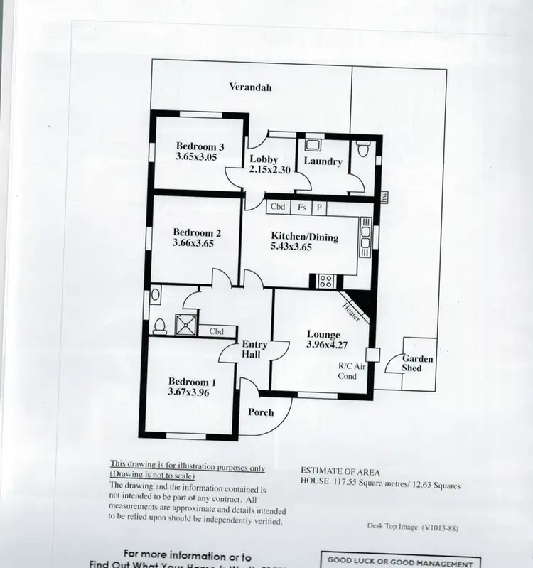 Floorplan of Homely house listing, 144 Morphett Rd, Glengowrie SA 5044