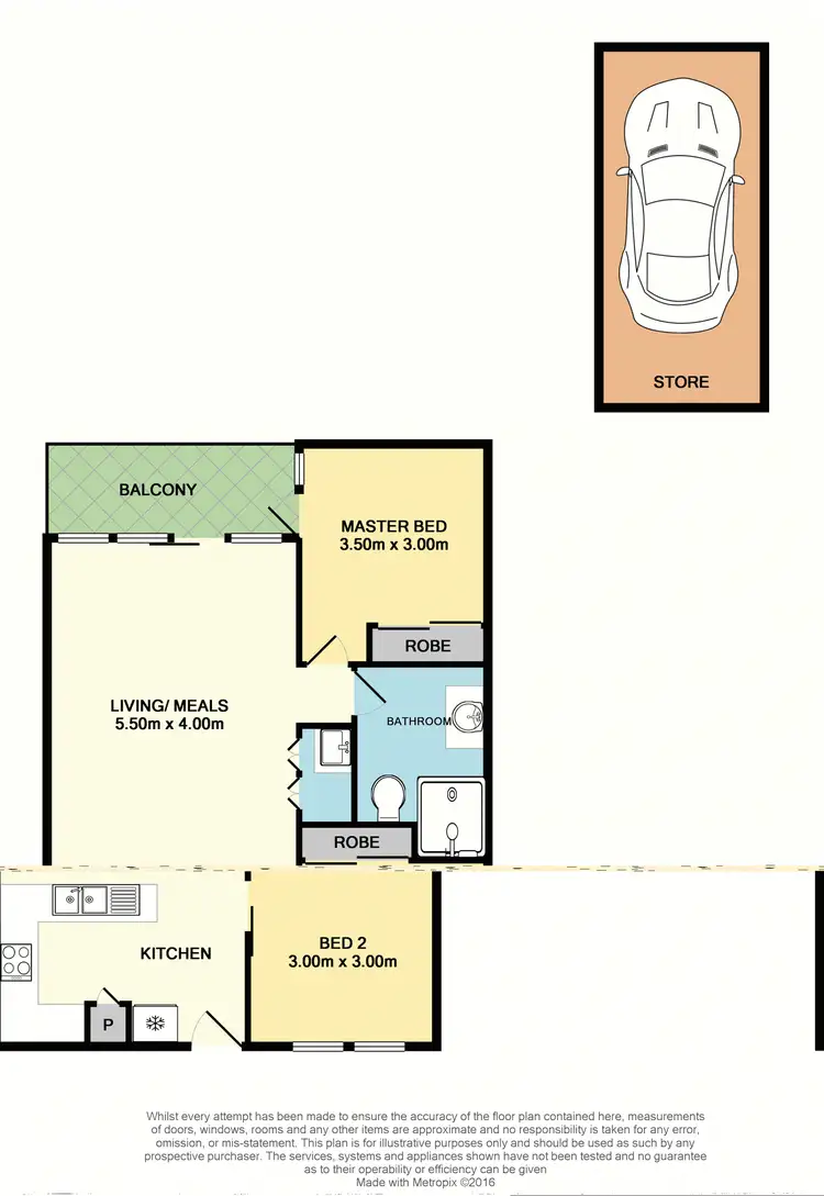Floorplan of Homely apartment listing, 209/32 La Scala Avenue, Maribyrnong VIC 3032