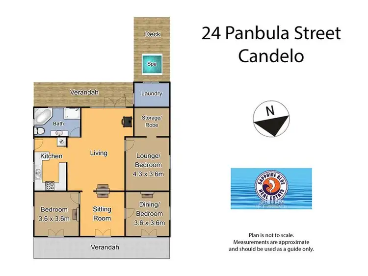 Floorplan of Homely house listing, 24 Panbula Street, Candelo NSW 2550