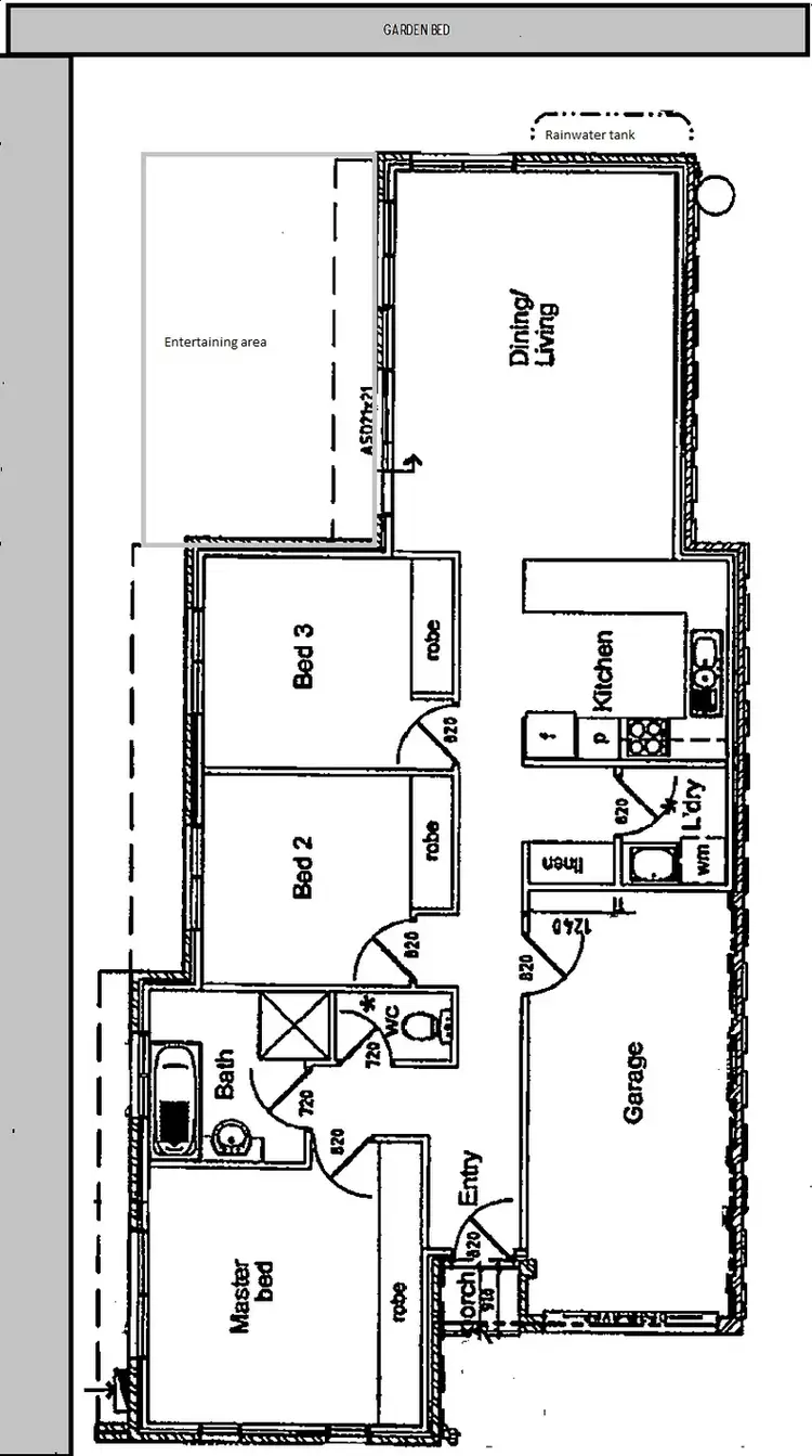 Floorplan of Homely house listing, 72 Wunderly Circuit, Macgregor ACT 2615