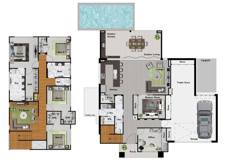 Floorplan of Homely house listing, 357 Casuarina Way, Kingscliff NSW 2487