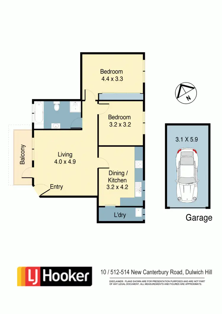 Floorplan of Homely apartment listing, 10/512-514 New Canterbury Road, Dulwich Hill NSW 2203