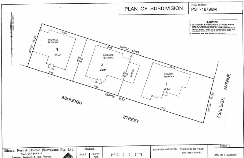 Floorplan of Homely land listing, Lot 9 Ashleigh Ave, Frankston VIC 3199