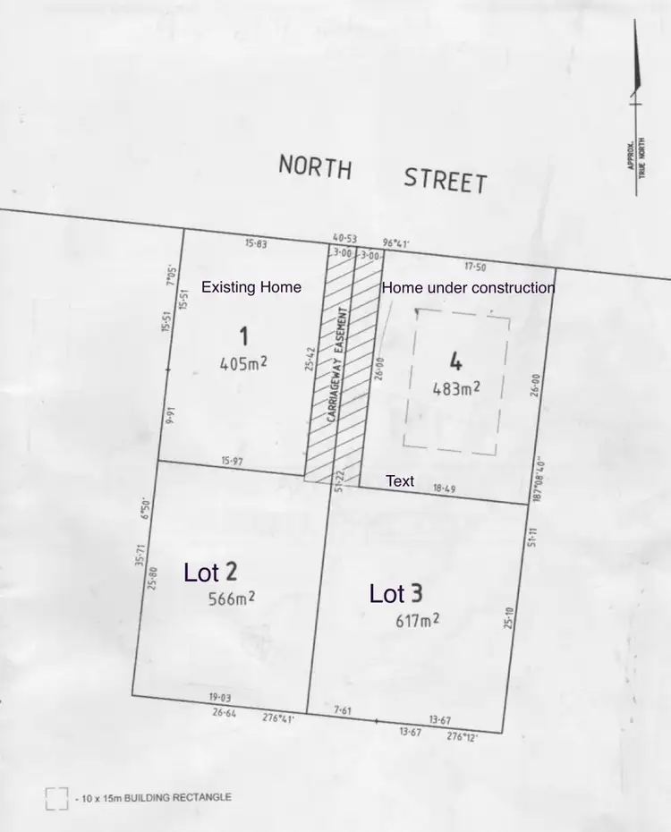 Floorplan of Homely land listing, Lot 3/30 North St, Castlemaine VIC 3450