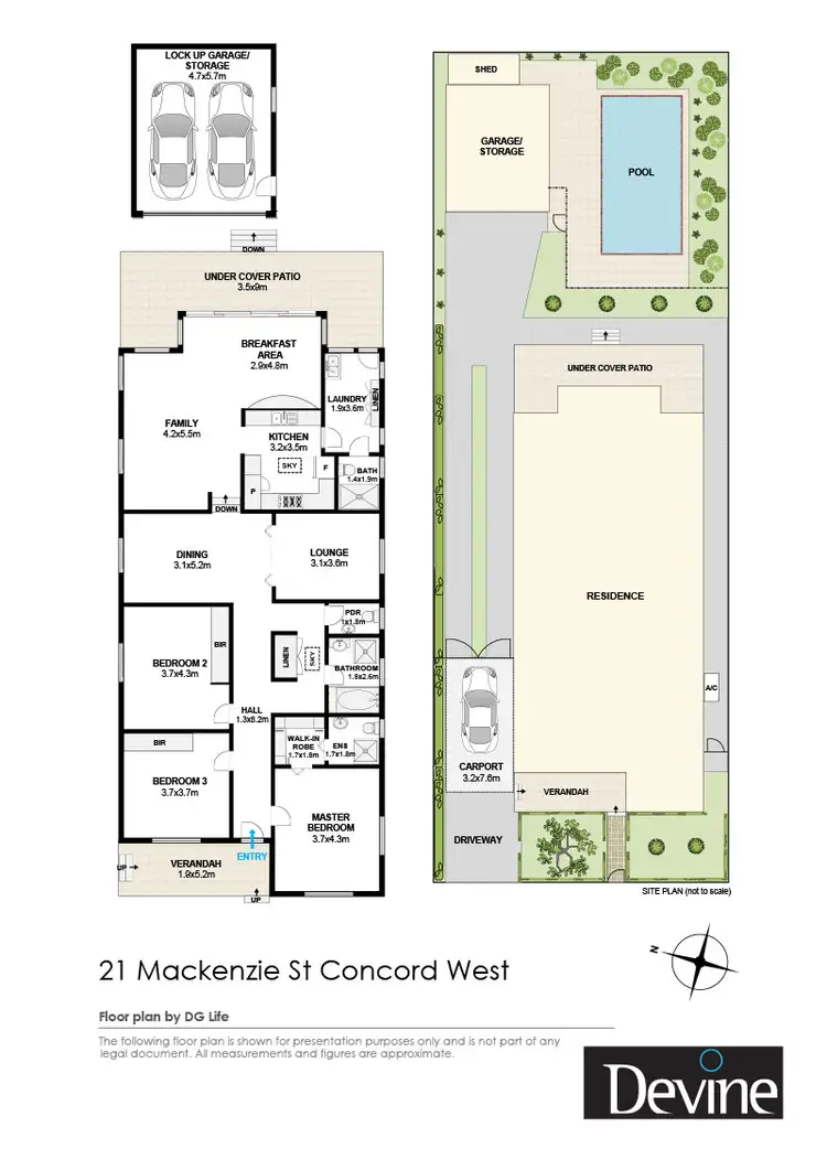 Floorplan of Homely house listing, 21 Mackenzie Street, Concord West NSW 2138