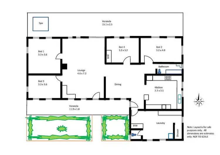 Floorplan of Homely rural property listing, 705 Caoura Road, Tallong NSW 2579