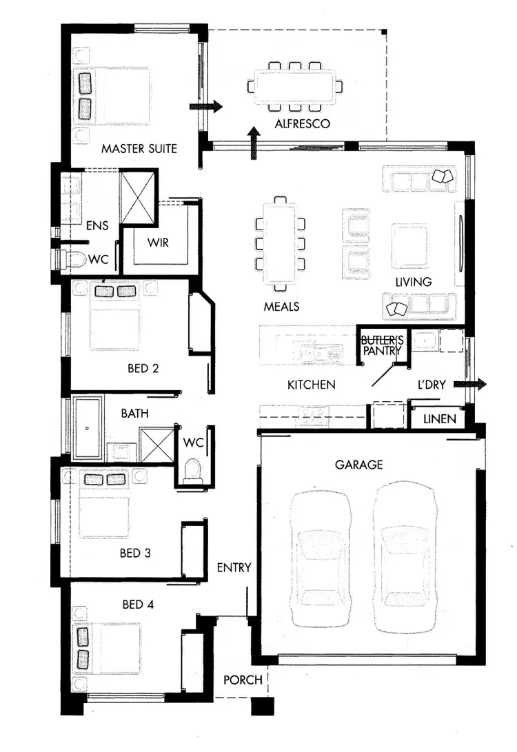 Floorplan of Homely house listing, 10 Oakover Avenue, Ormeau Hills QLD 4208