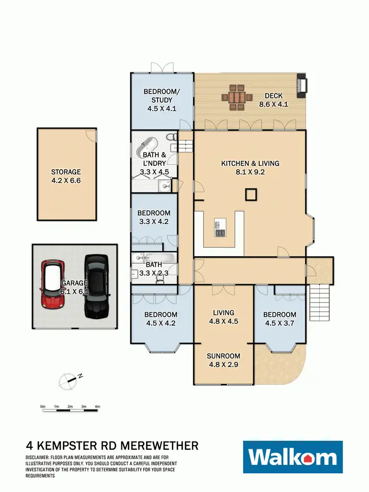 Floorplan of Homely house listing, 4 Kempster Road, Merewether NSW 2291