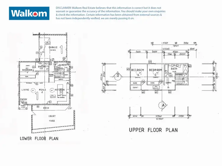 Floorplan of Homely townhouse listing, 1A/124 Medcalf Street, Warners Bay NSW 2282