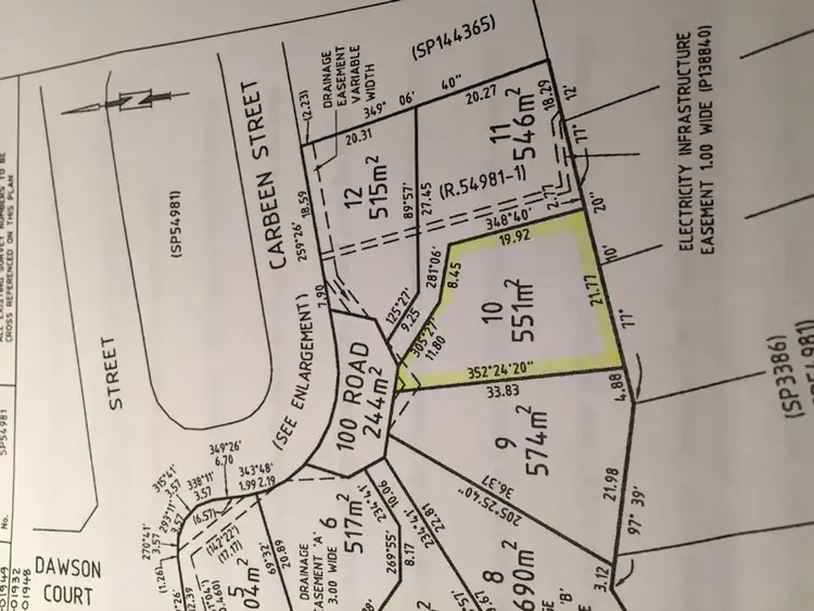 Floorplan of Homely land listing, 31 Carbeen street, Mornington TAS 7018