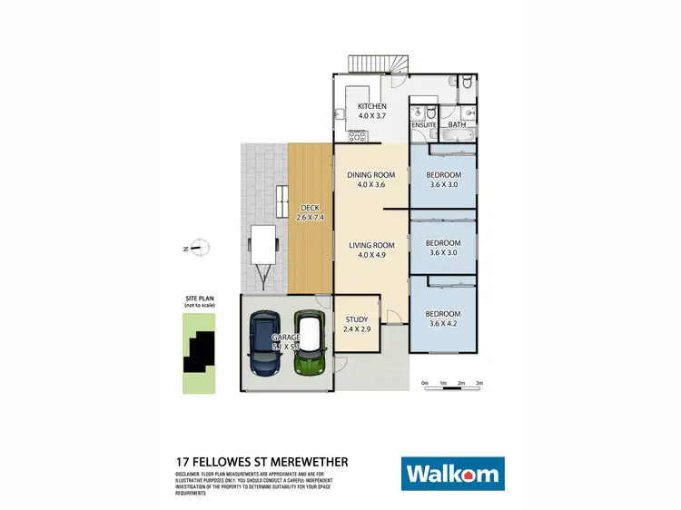 Floorplan of Homely house listing, 17 Fellowes Street, Merewether NSW 2291