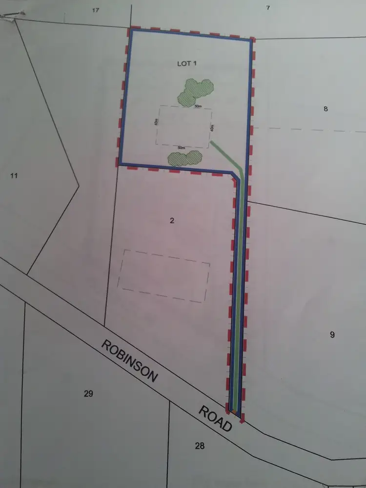 Floorplan of Homely land listing, 57 Robinson Road, Wandi WA 6167