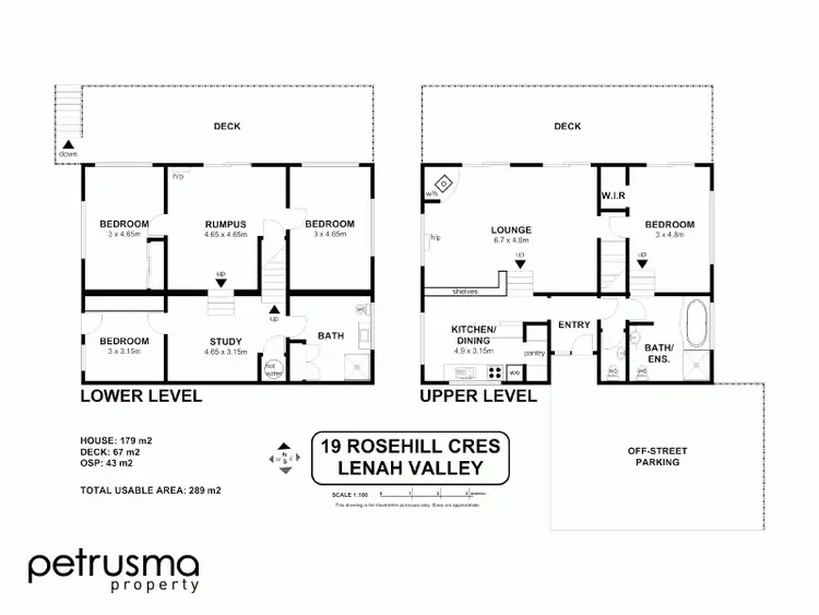 Floorplan of Homely house listing, 19 Rosehill Crescent, Lenah Valley TAS 7008