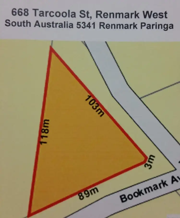 Floorplan of Homely rural property listing, 668 Tarcoola St, Renmark West SA 5341