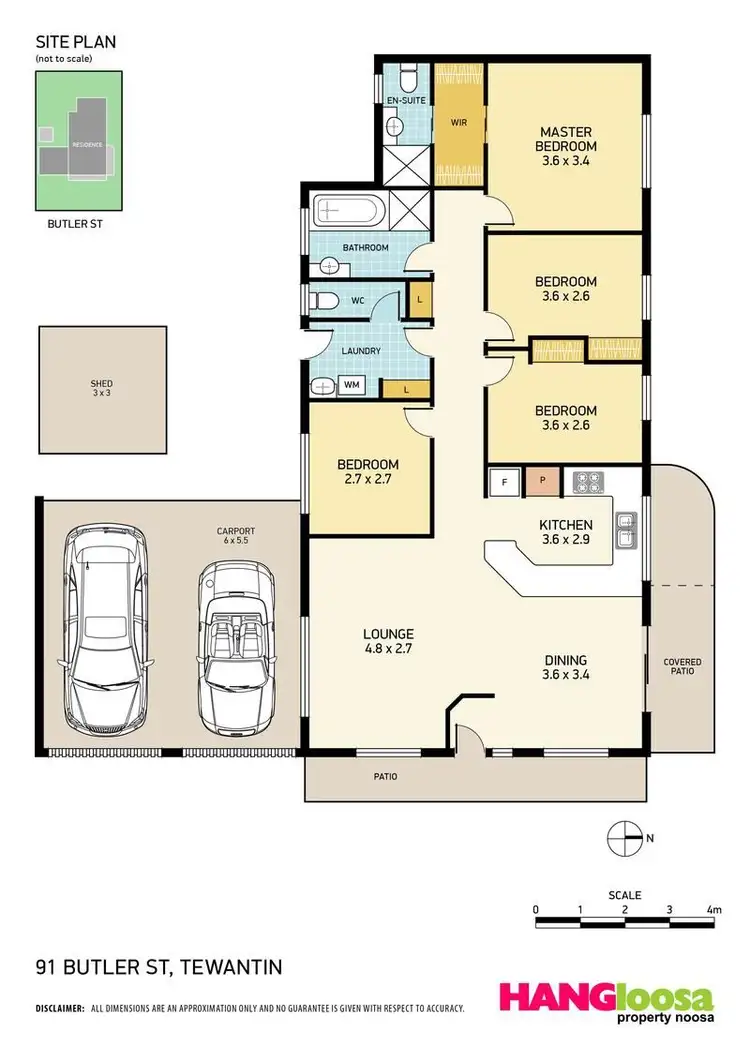 Floorplan of Homely house listing, 91 Butler Street, Tewantin QLD 4565