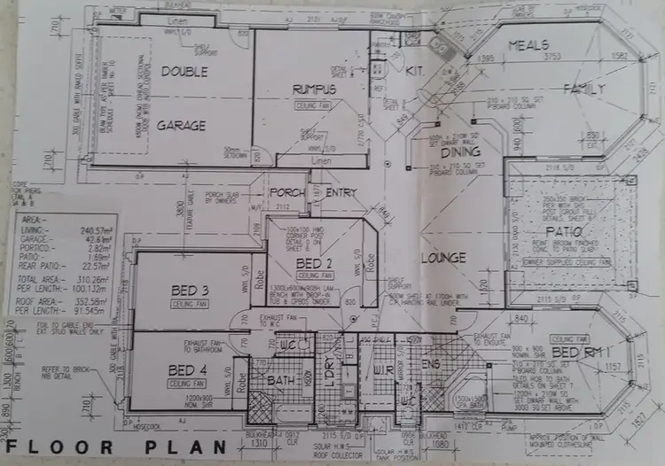 Floorplan of Homely house listing, 35 St Columbans Court, Caboolture QLD 4510