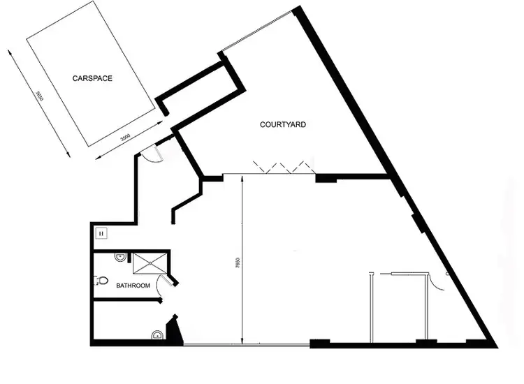 Floorplan of Homely apartment listing, 1/10 Earl Place, Potts Point NSW 2011