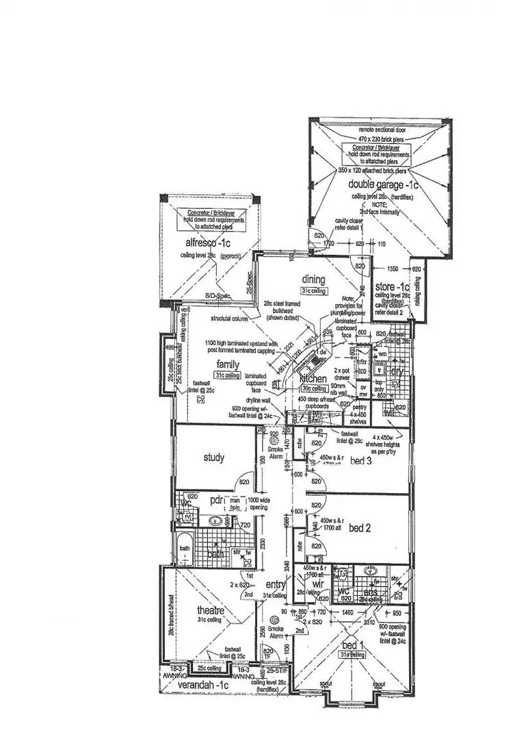 Floorplan of Homely house listing, 107 Ashdale Boulevard, Darch WA 6065
