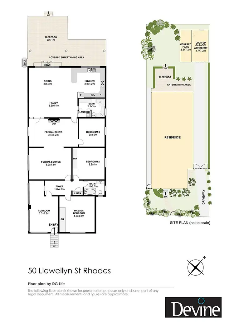 Floorplan of Homely house listing, 50 Llewellyn Street, Rhodes NSW 2138