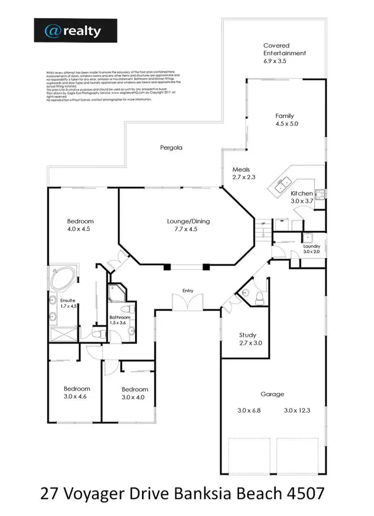 Floorplan of Homely house listing, 27 Voyagers Drive, Banksia Beach QLD 4507