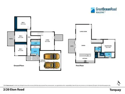 Floorplan of Homely house listing, 2 / 20 Eton Road, Torquay VIC 3228