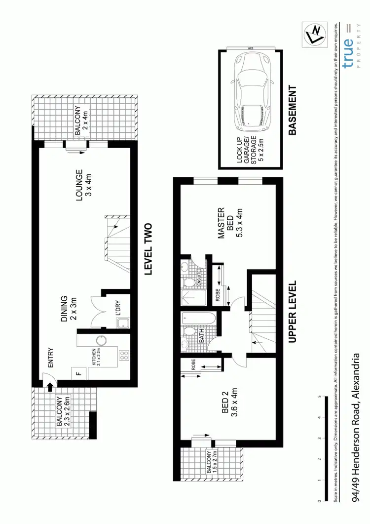 Floorplan of Homely apartment listing, 94/49 Henderson Road, Alexandria NSW 2015
