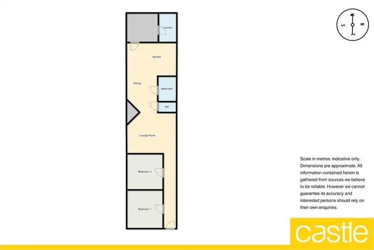 Floorplan of Homely house listing, 146 Lawson St, Hamilton NSW 2303