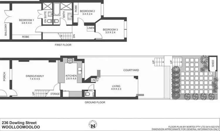 Floorplan of Homely terrace listing, 236 Dowling Street, Woolloomooloo NSW 2011