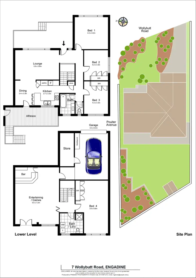 Floorplan of Homely house listing, 7 Wollybutt Road, Engadine NSW 2233