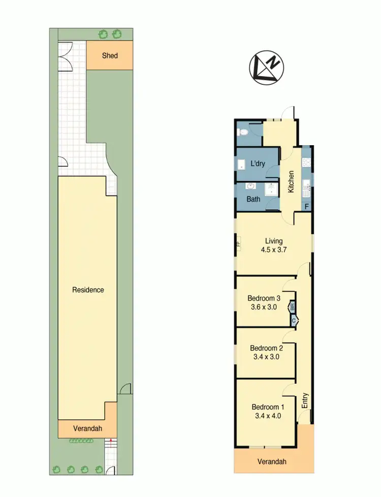 Floorplan of Homely house listing, 154 Unwins Bridge Rd, St Peters NSW 2044